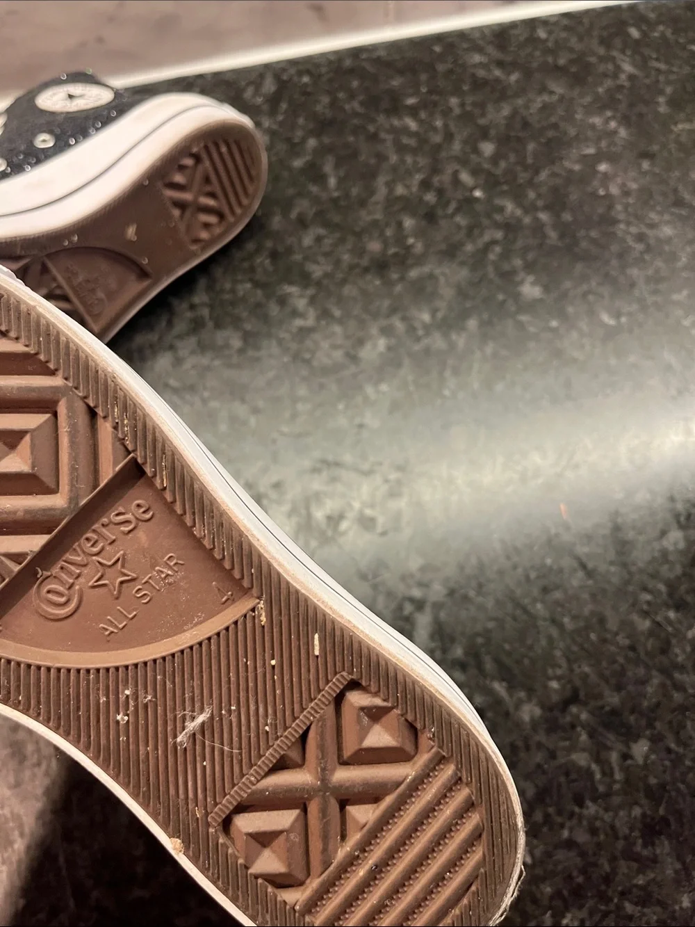 Kids Black High-Top Sneakers with White Toe - Classic Kids Shoes